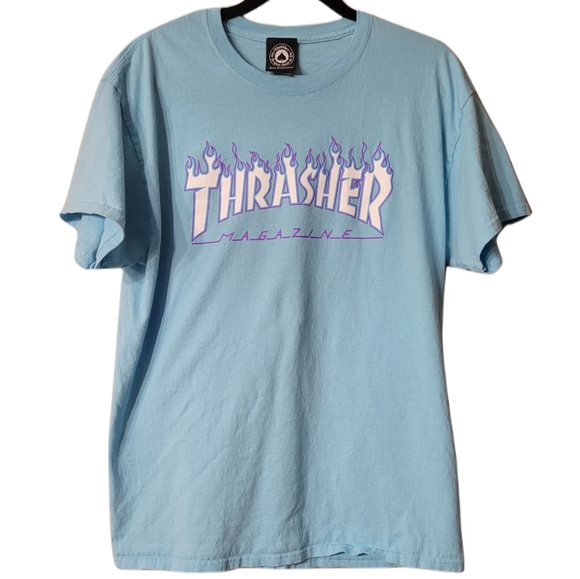 Thrasher Other - ONE DAY SALE!!  Thrasher T-Shirt Men's Size Large Light Blue